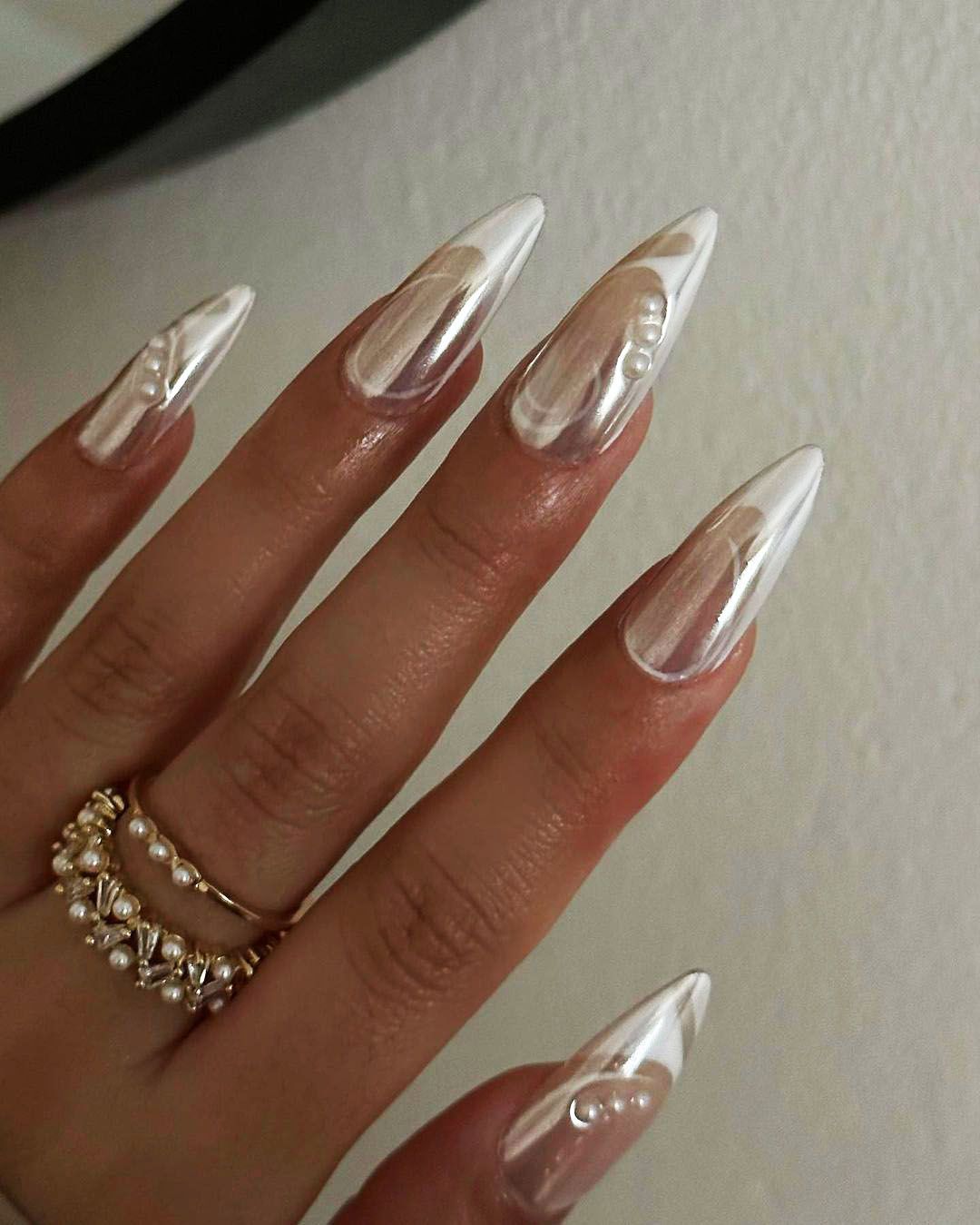 chrome nail designs