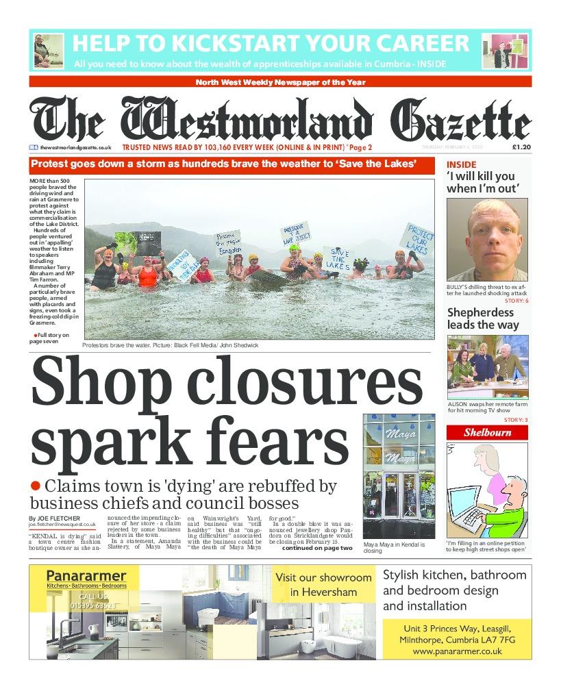 westmorland gazette news today