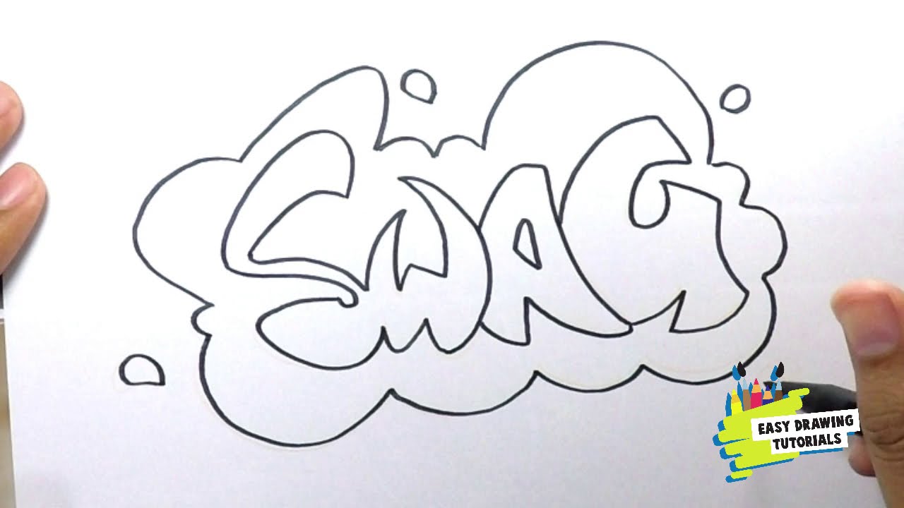 easy to draw graffiti art