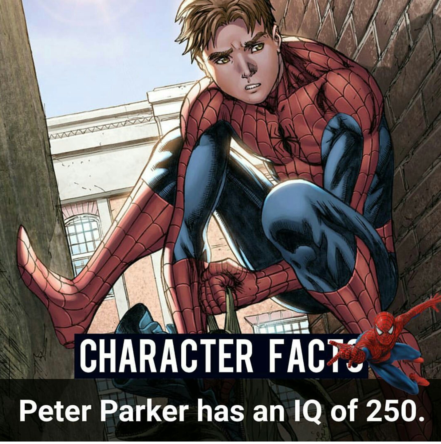 peter parker iq