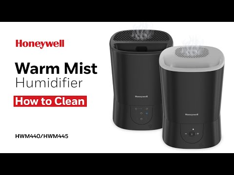 how to clean humidifier honeywell