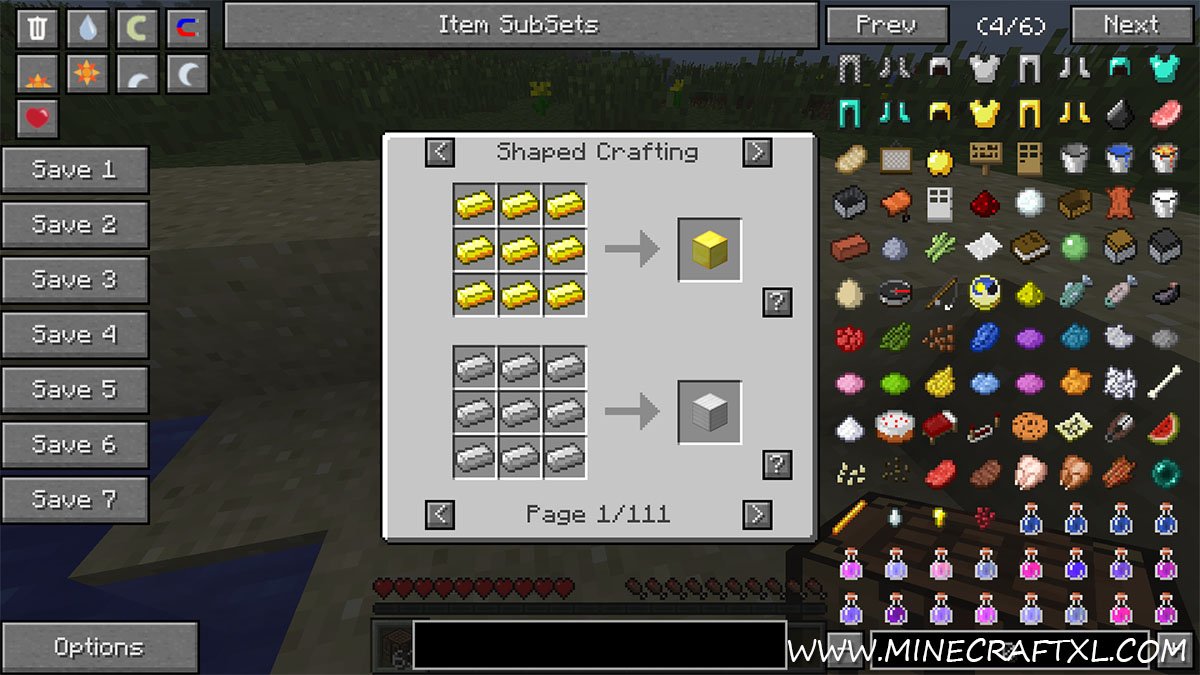 minecraft not enough items 1.6 4