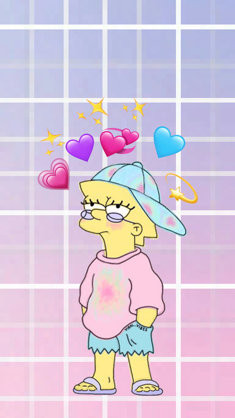 aesthetic simpsons wallpaper