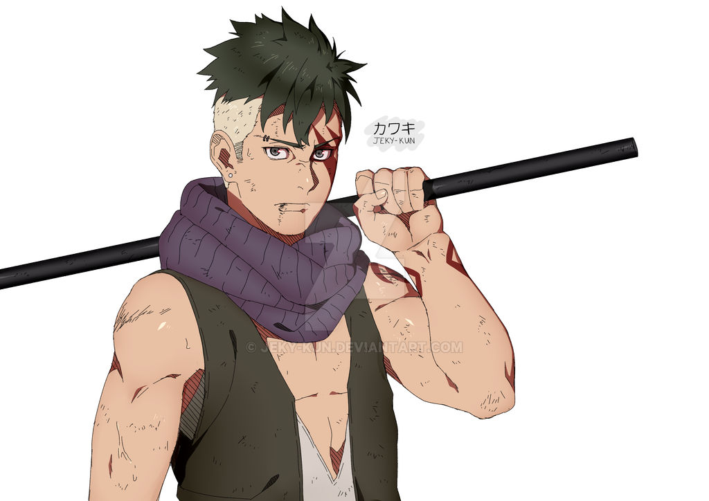 kawaki fan art