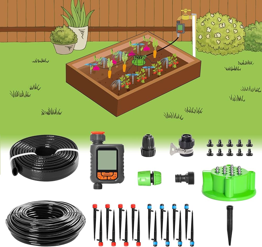 drip irrigation kit for 1000 plants