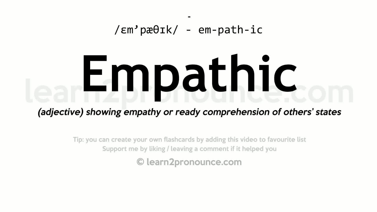 adjective of empathy