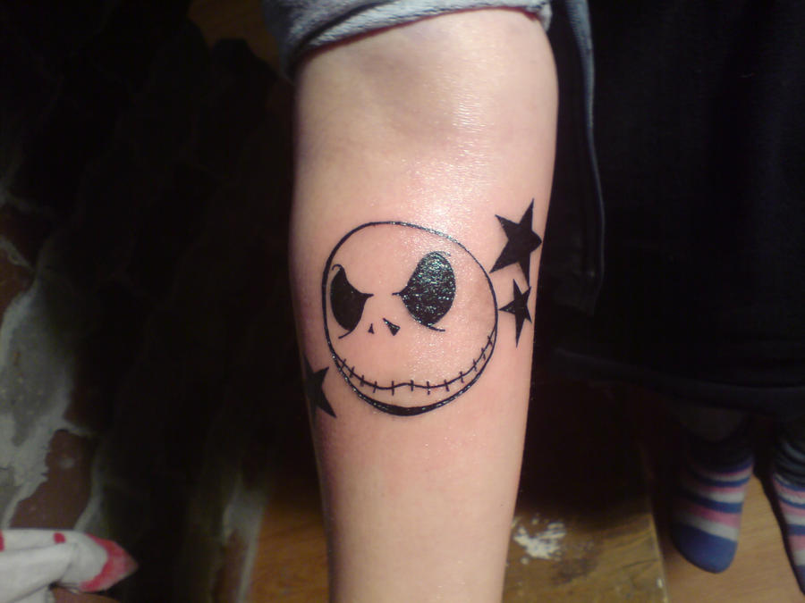 jack the skeleton tattoo