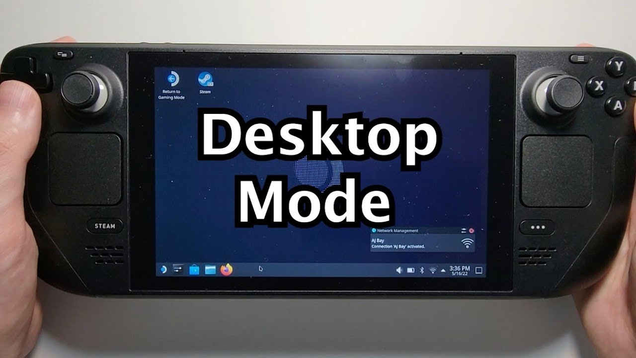 desktop mode on steam deck