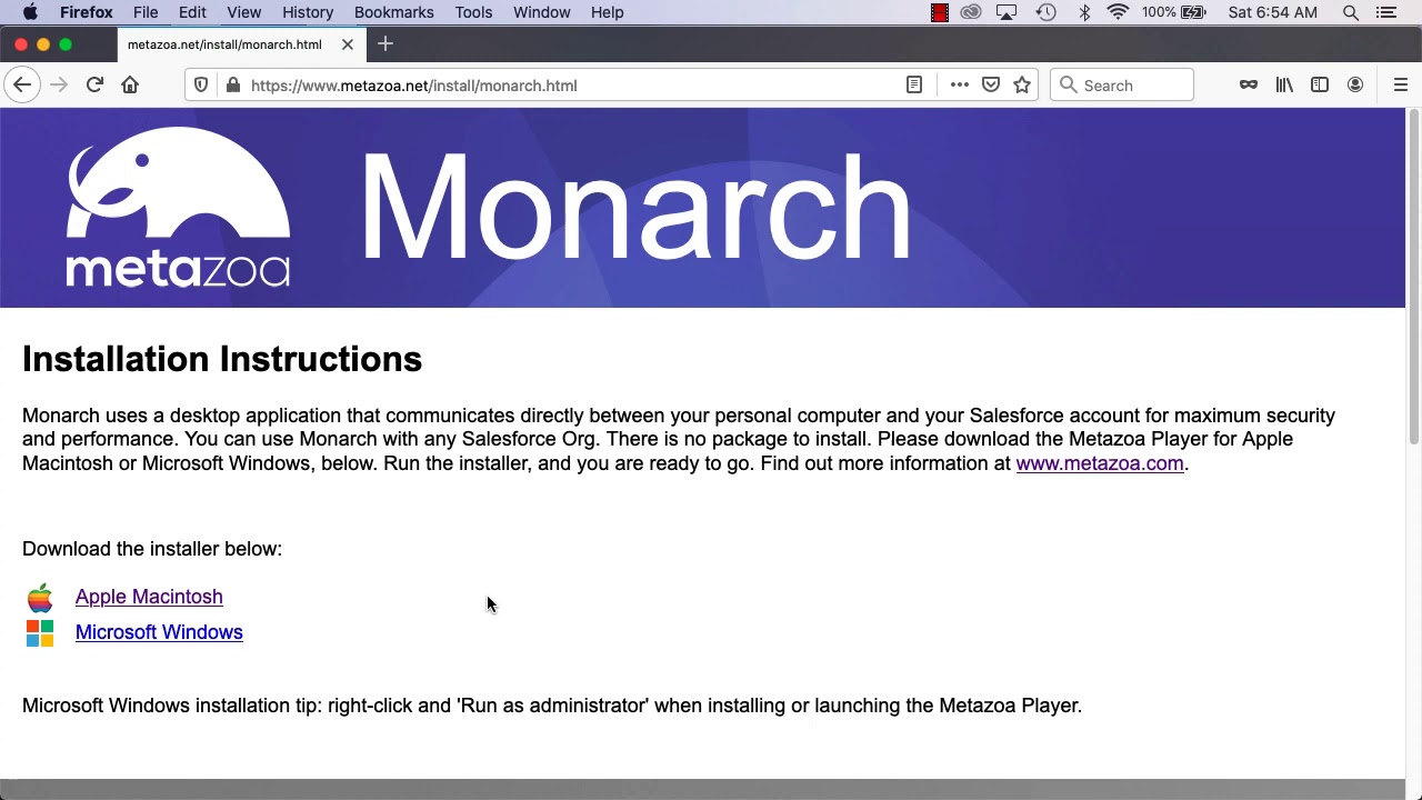 monarch aop com login