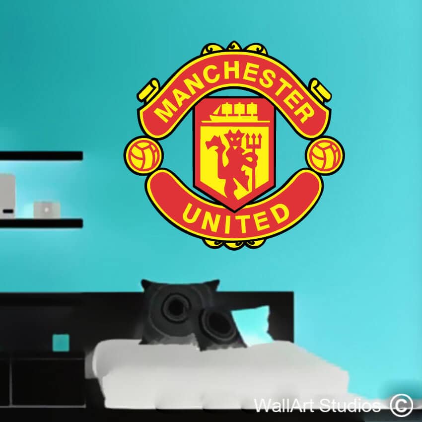 man utd wall stickers