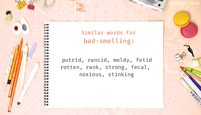 bad smell thesaurus