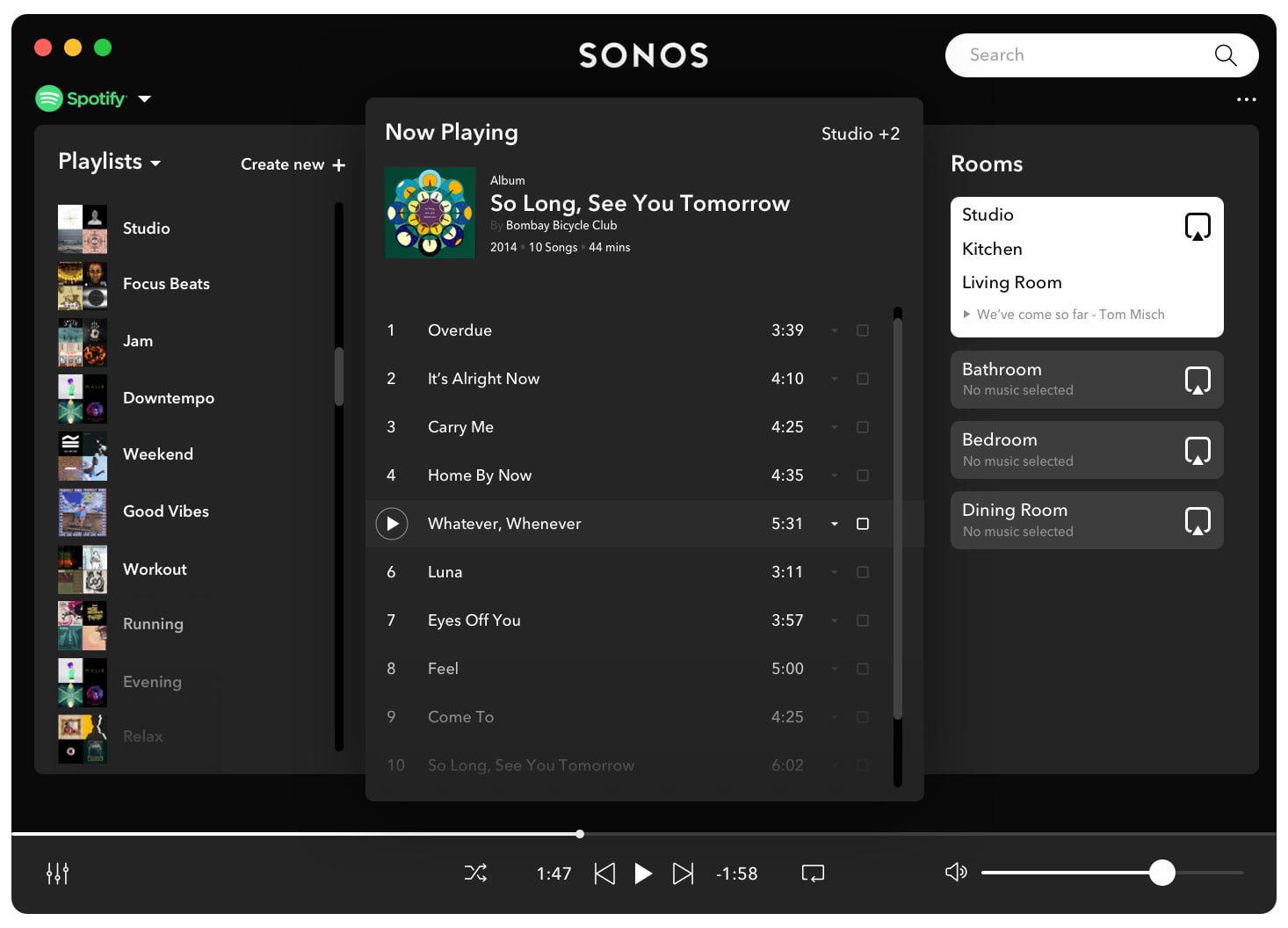 sonos desktop app