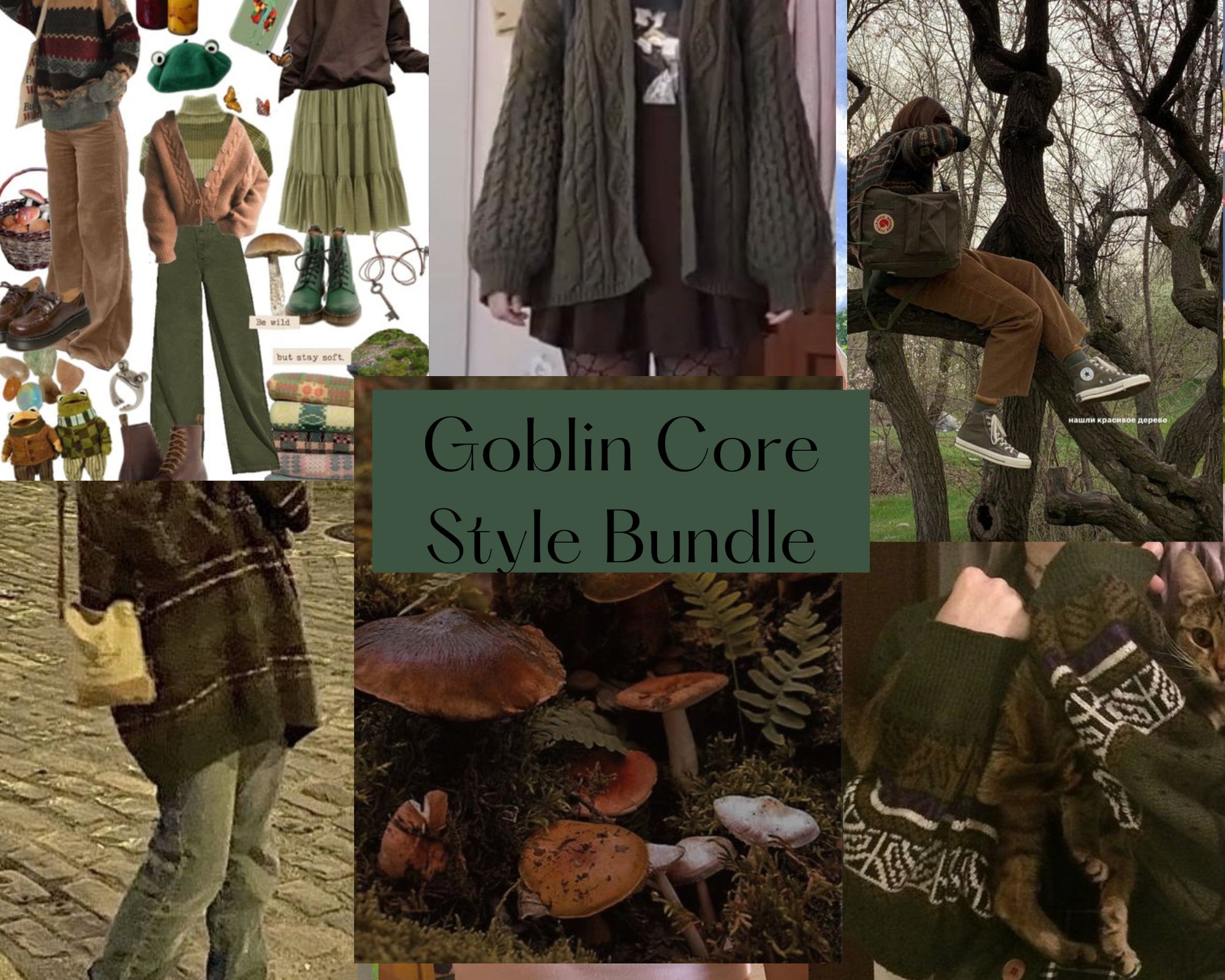 goblincore outfits