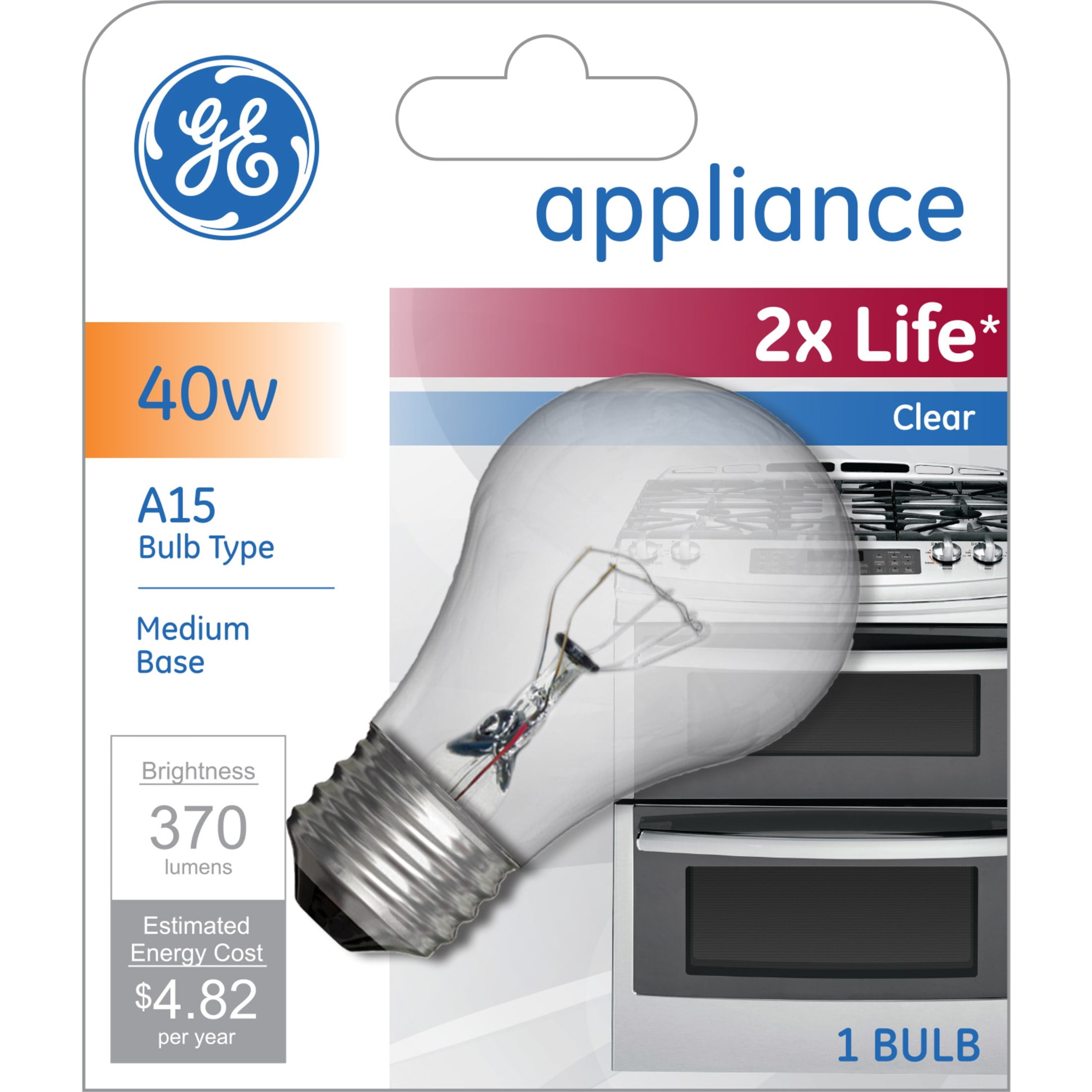 40 watt incandescent