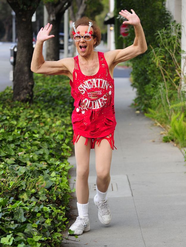 richard simmons headband picture