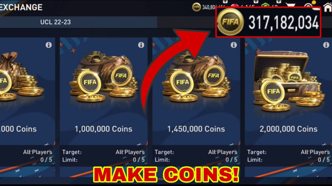 fifa mobile coins