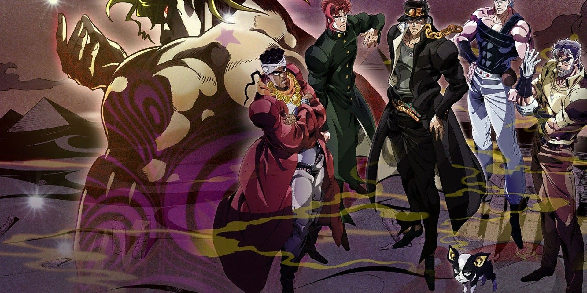 jojo stardust crusaders anime