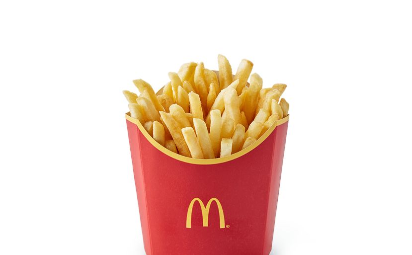 big mac fries calories