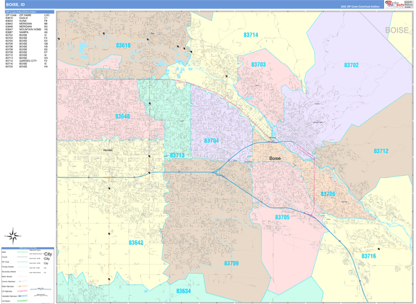 zip code boise id