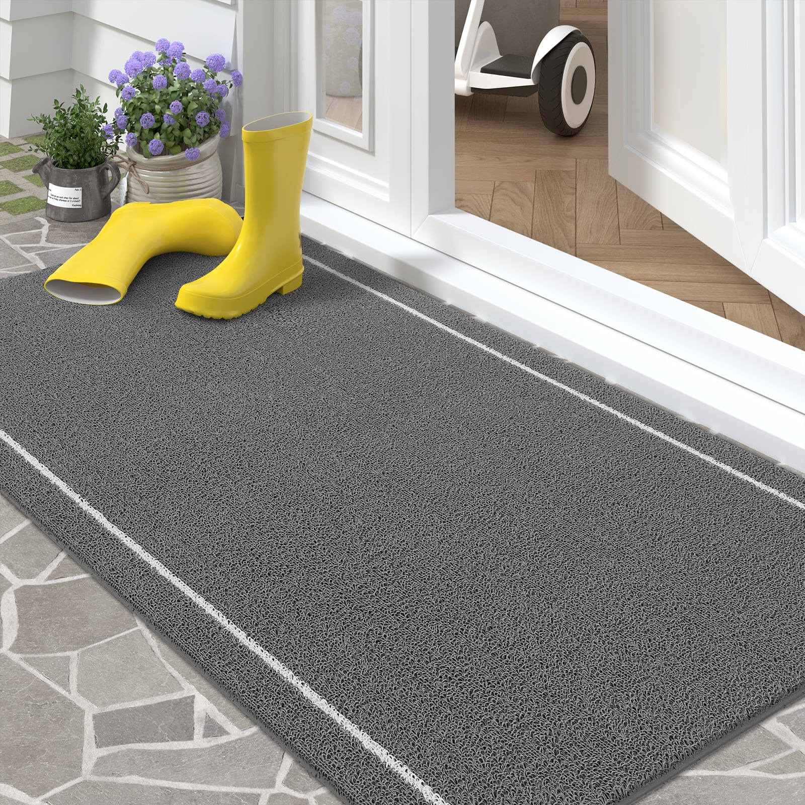 gray doormat