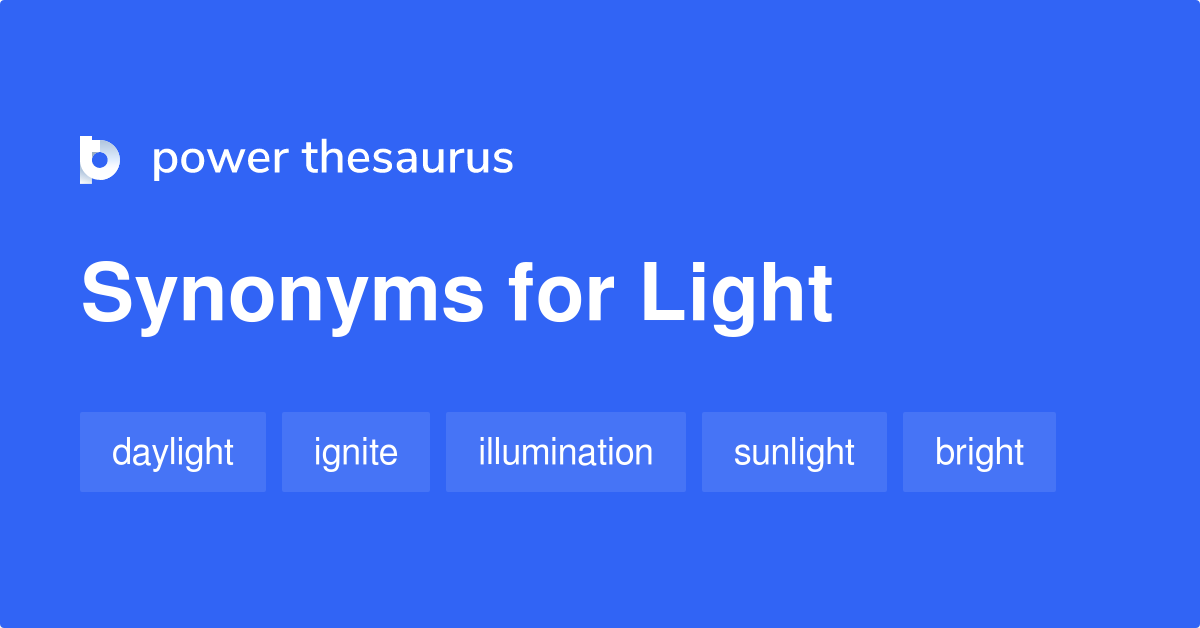 light synonym