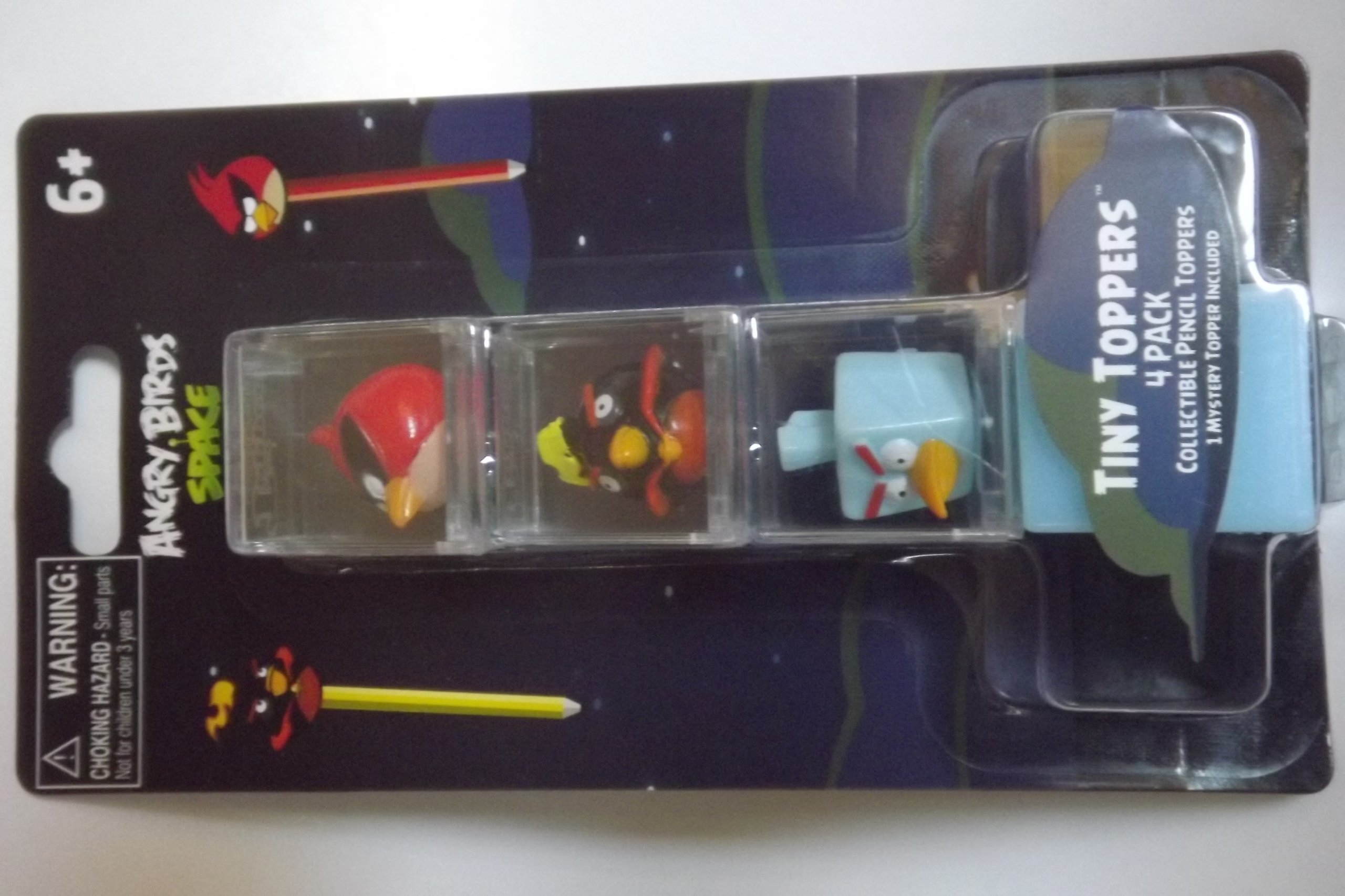 angry birds pencil toppers