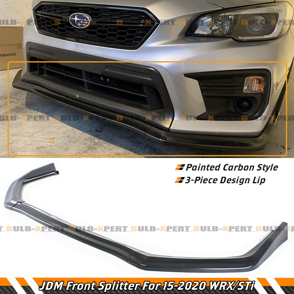 2020 subaru wrx front lip