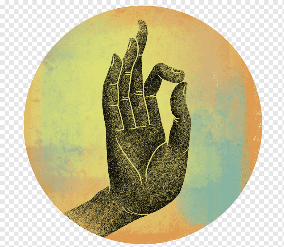 lord buddha hand logo