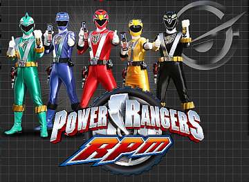 power rangers rpm rangers