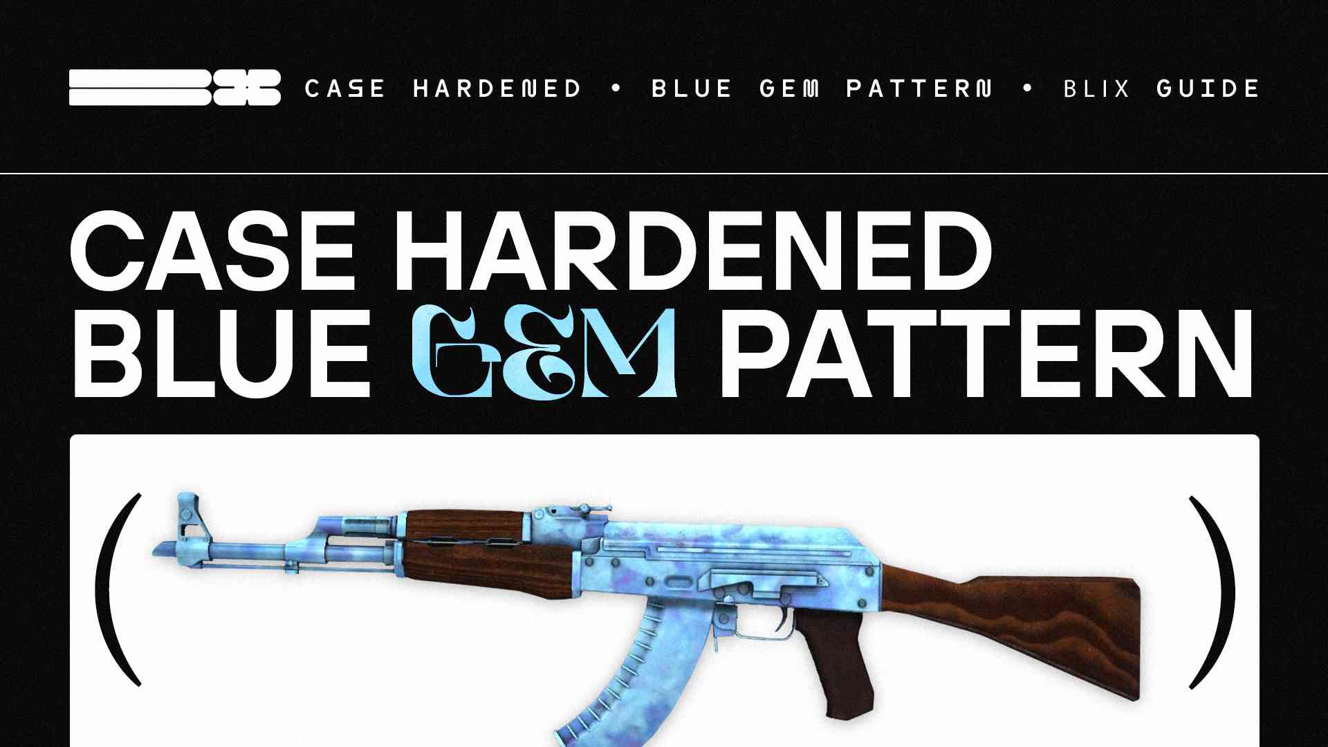 case hardened blue gem ak