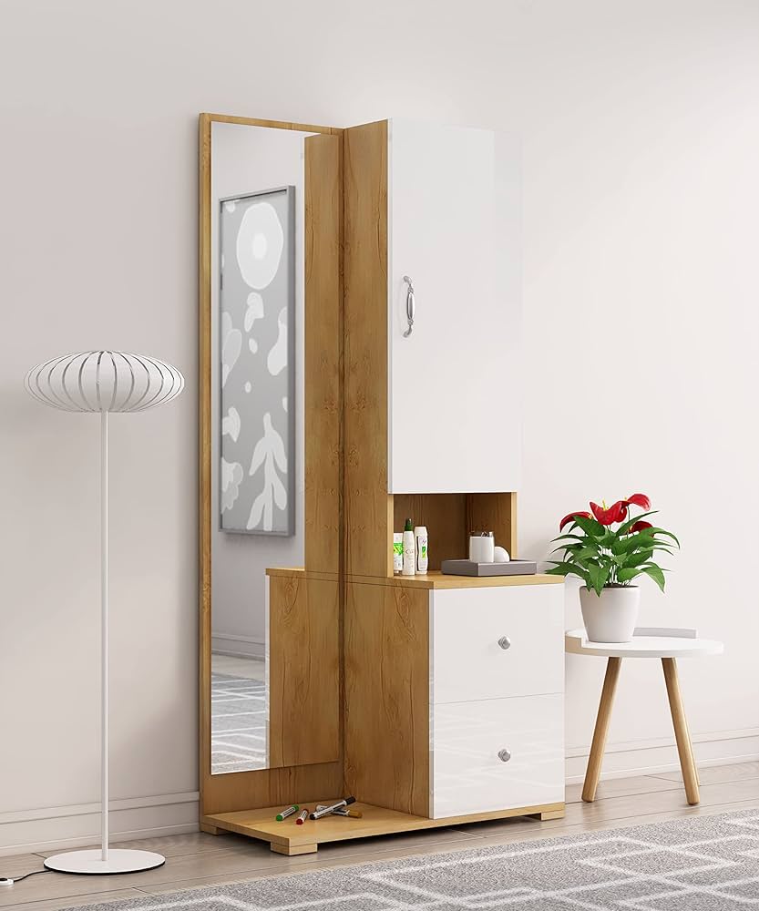 long mirror dressing table