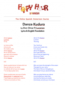 danza kuduro lyrics english