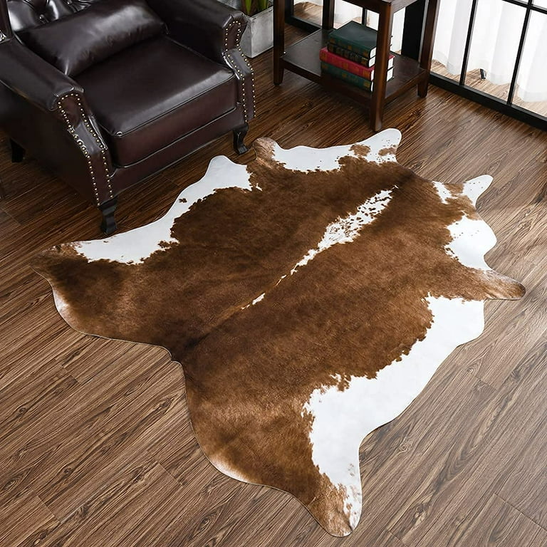 faux cow skin rug