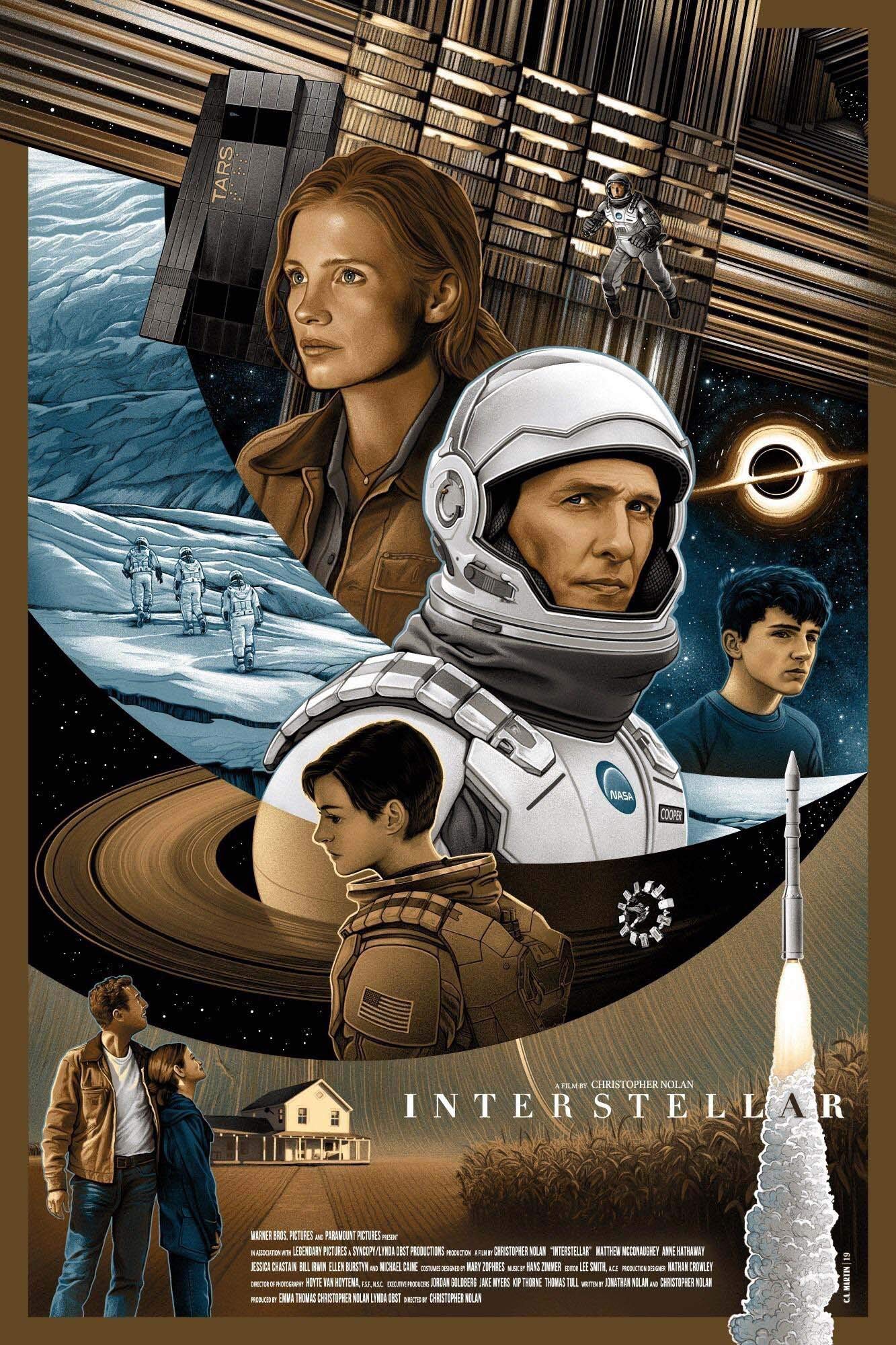 interstellar poster hd