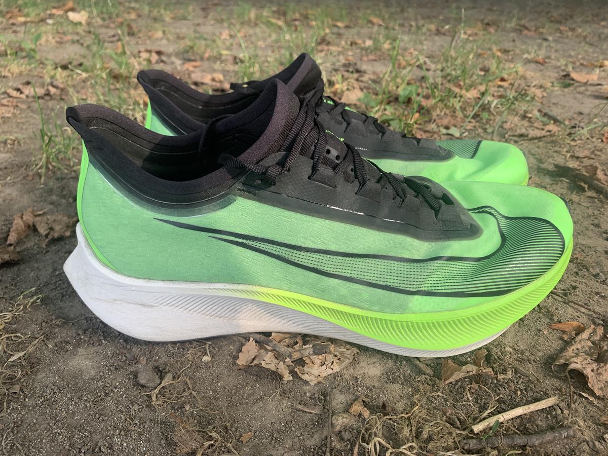 nike zoom fly 3 heel drop