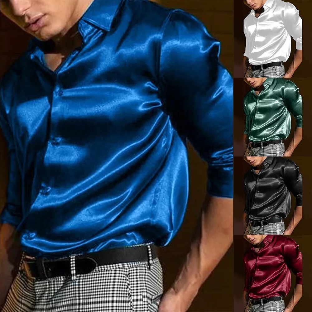 shiny mens shirt