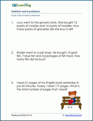 addition word problem