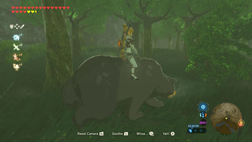 botw feed horse