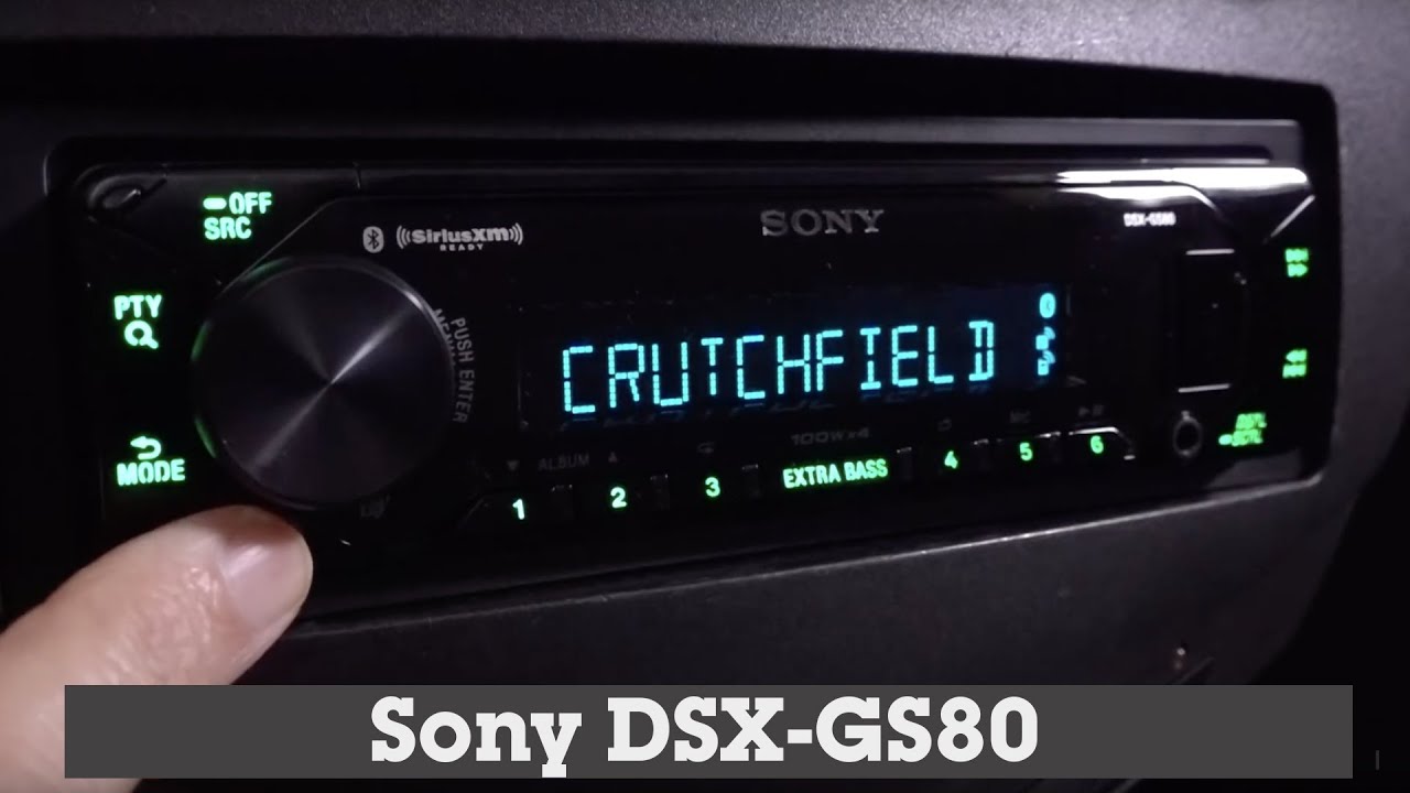 sony dsx-gs80