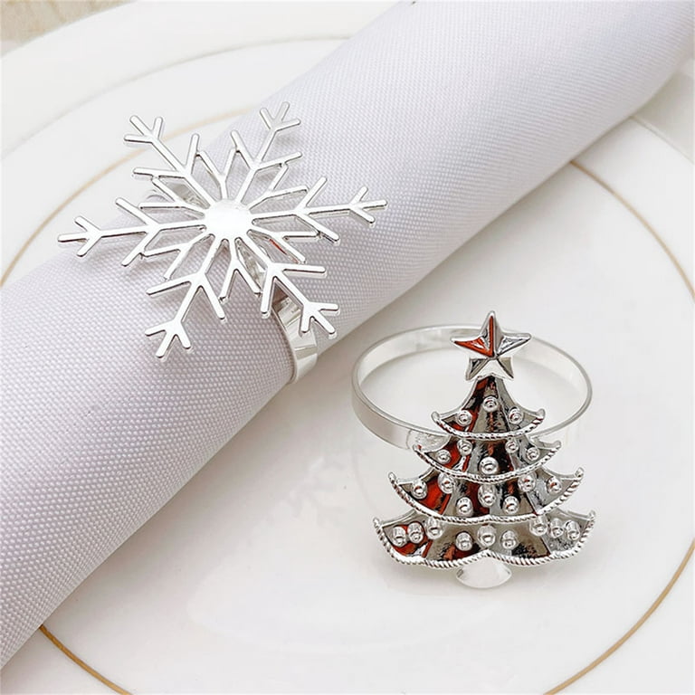 xmas napkin rings