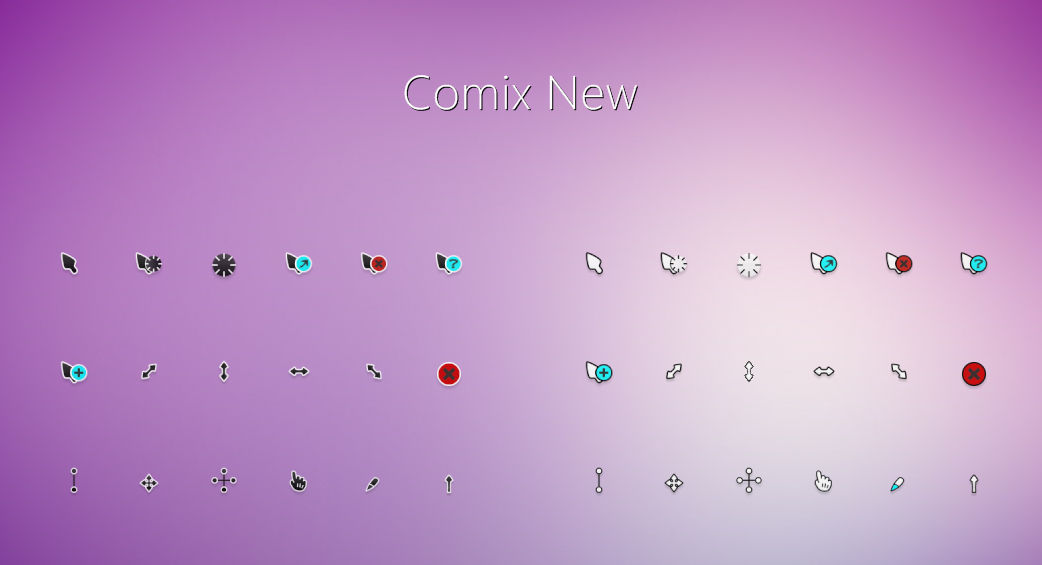 comix cursors