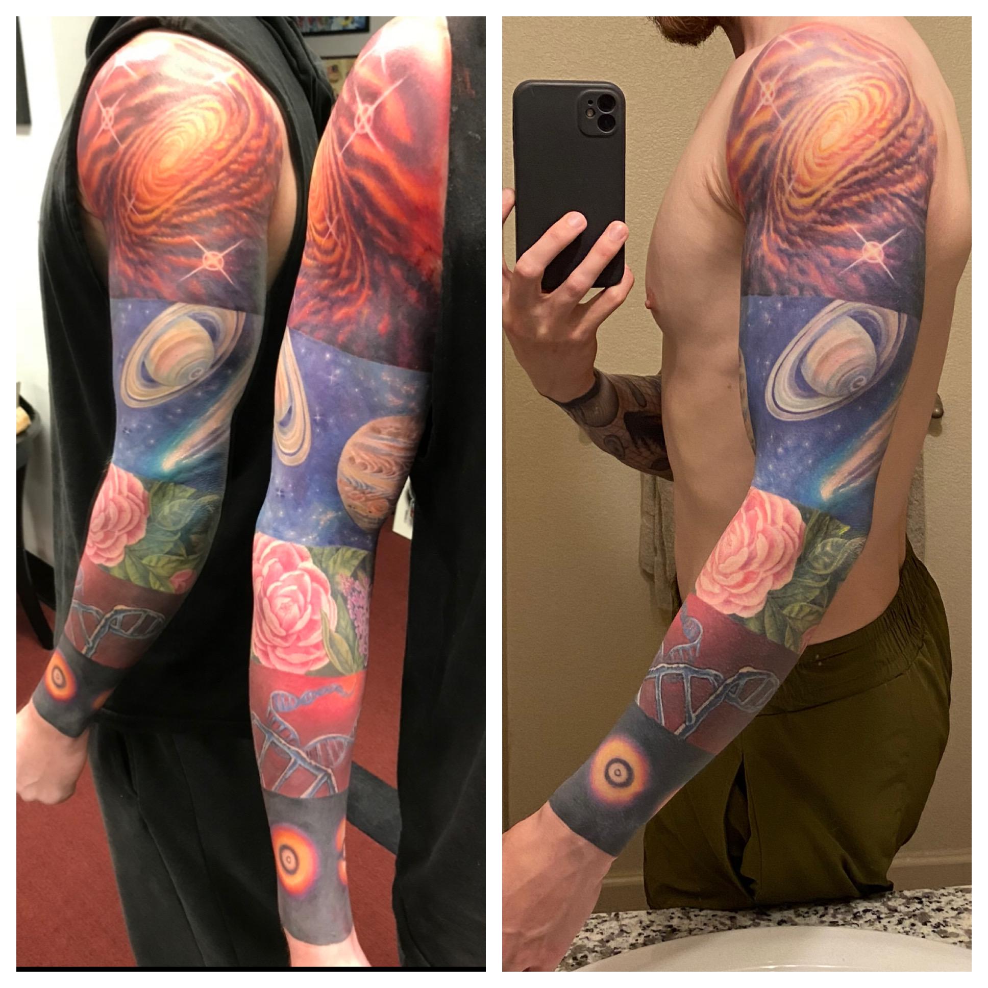 full color tattoo