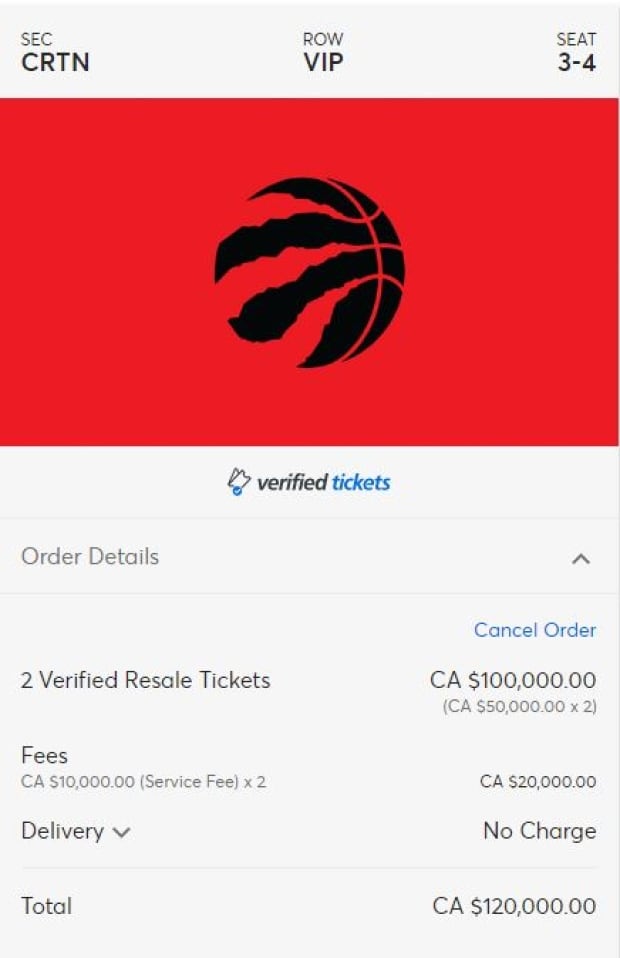 ticket master raptors