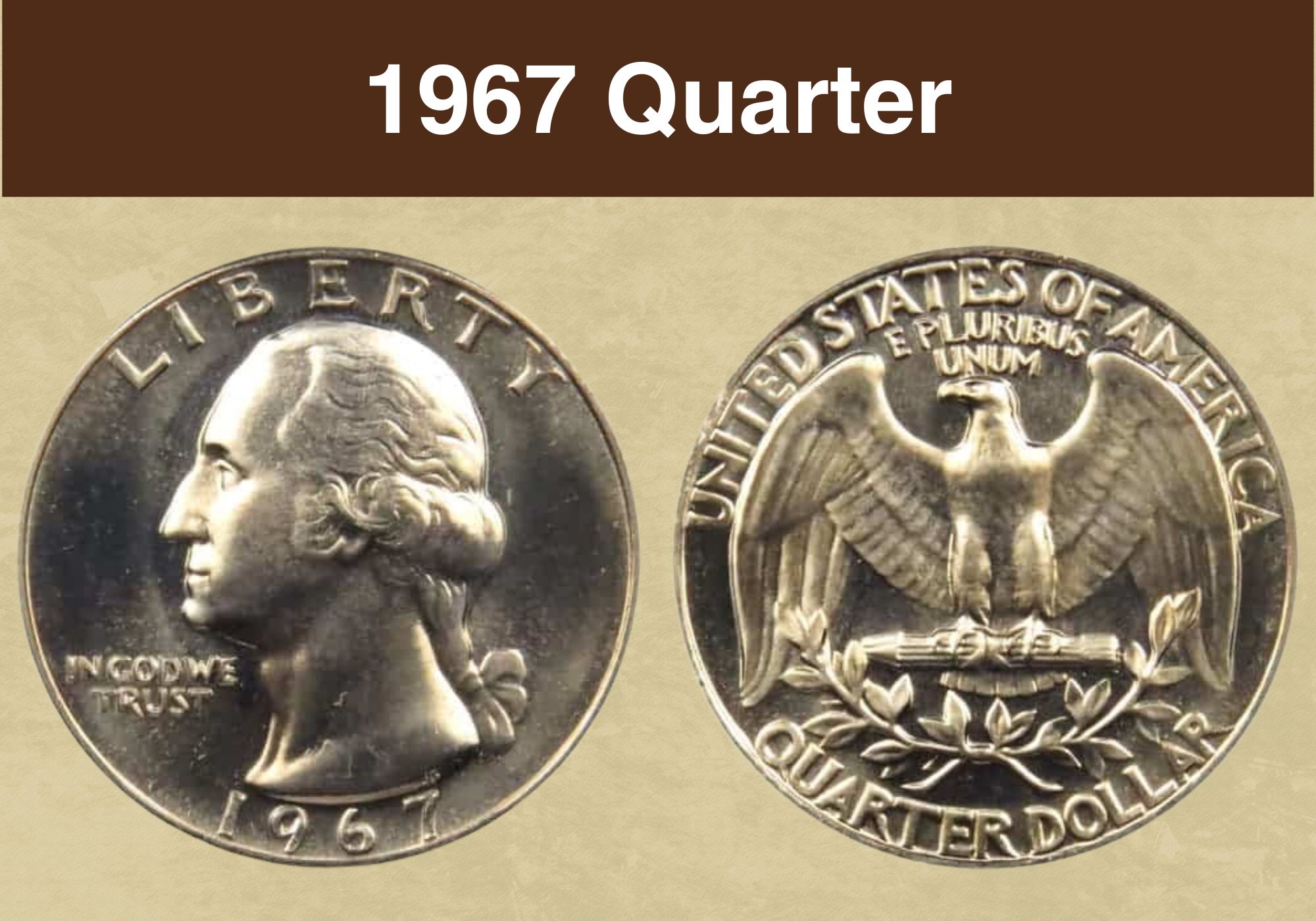 1967 quarter no mint mark value collection $15500 offer now