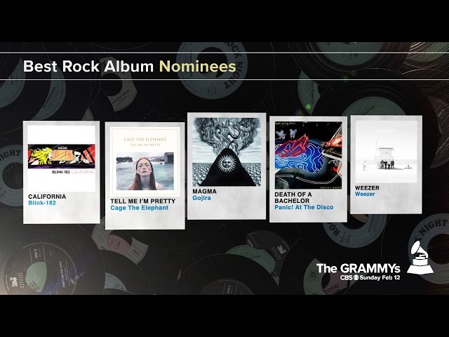 best rock album grammys