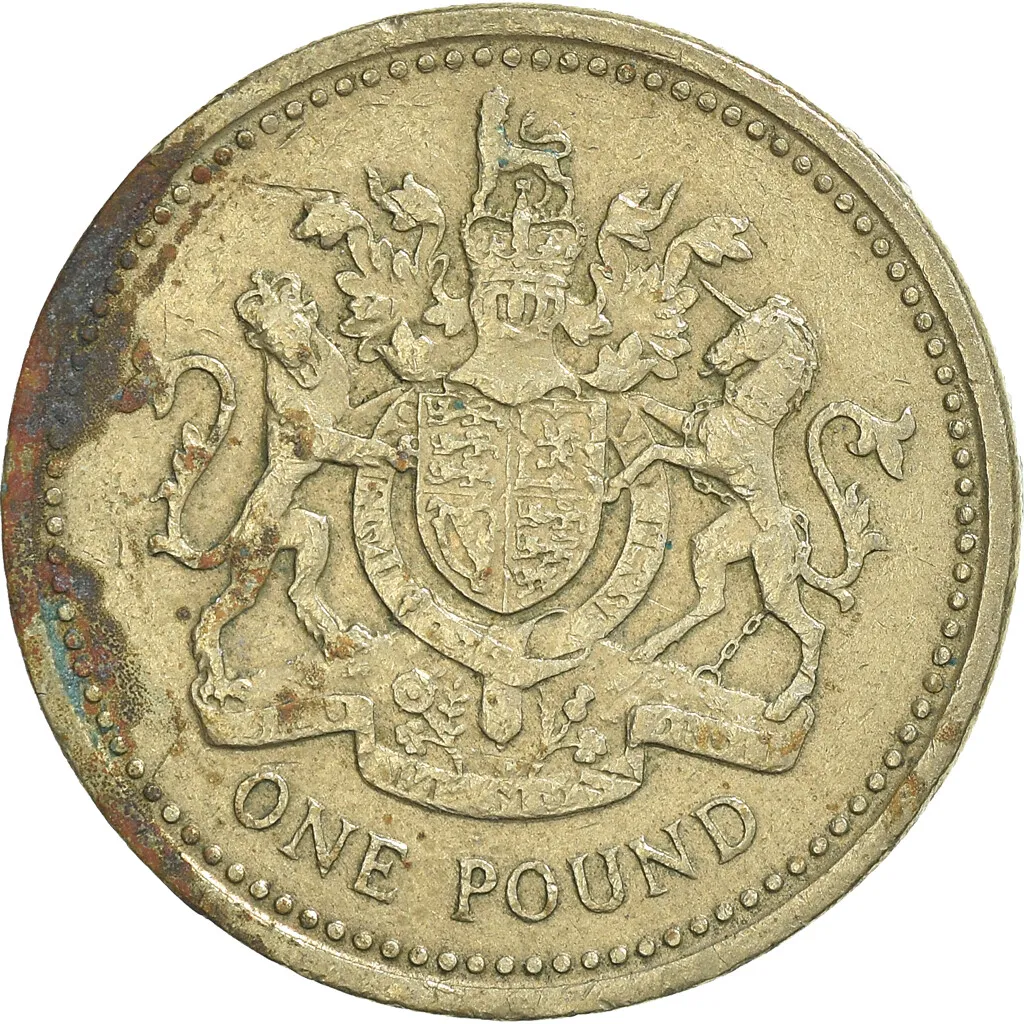 1983 british pound coin