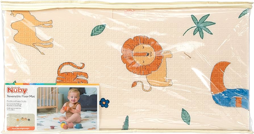 nuby reversible play mat