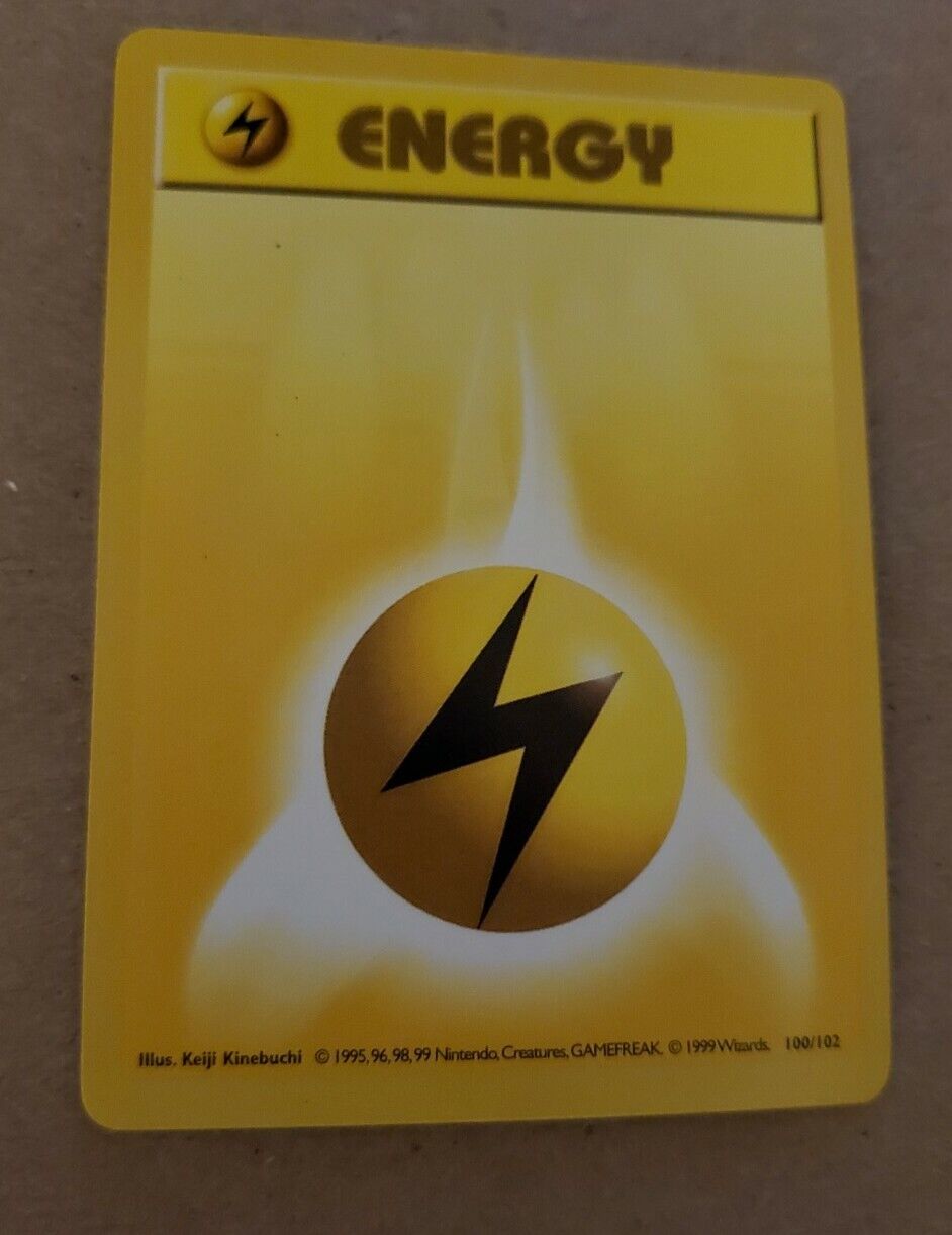 1995 energy pokemon card value