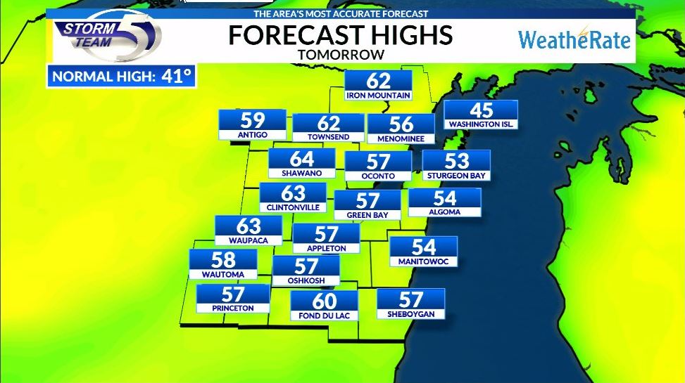 weather green bay wi 15 day forecast