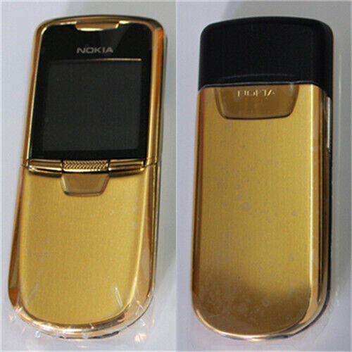 nokia slide phone gold